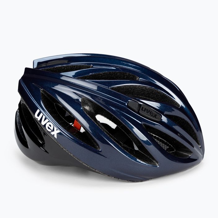 UVEX Boss Race kerékpáros sisak kék/fekete 41/0/229/21/17 3