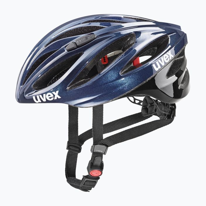 UVEX Boss Race kerékpáros sisak kék/fekete 41/0/229/21/17 6