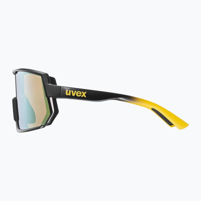 UVEX Sportstyle 235 sunbee fekete matt/sárga tükör kerékpáros szemüveg 53/3/003/2616 3
