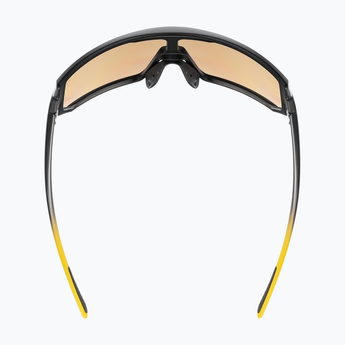 UVEX Sportstyle 235 sunbee fekete matt/sárga tükör kerékpáros szemüveg 53/3/003/2616 4