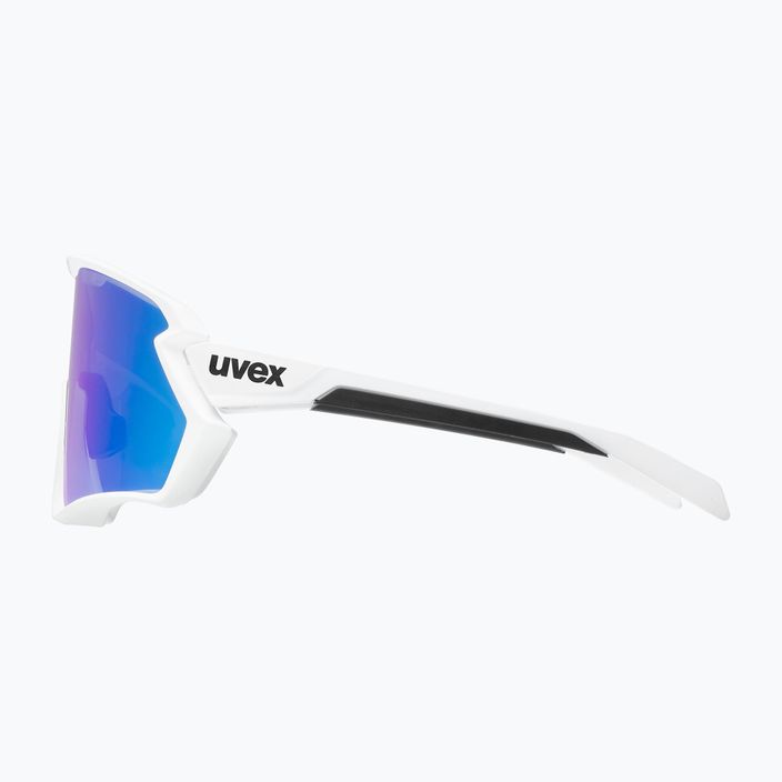 UVEX Sportstyle 231 2.0 fehér matt/tükörkék kerékpáros szemüveg 53/3/026/8806 7