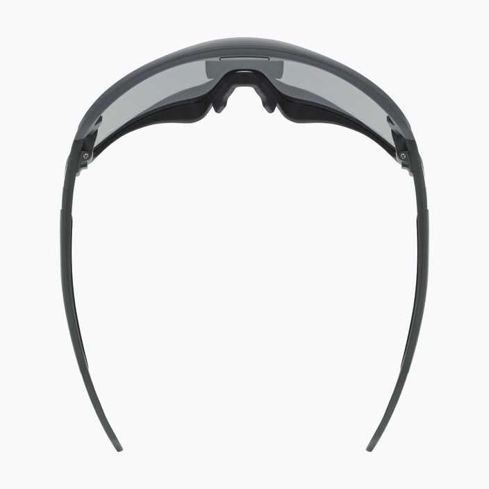 UVEX Sportstyle 231 2.0 szürke fekete matt/tükör ezüst kerékpáros szemüveg 53/3/026/2506 8