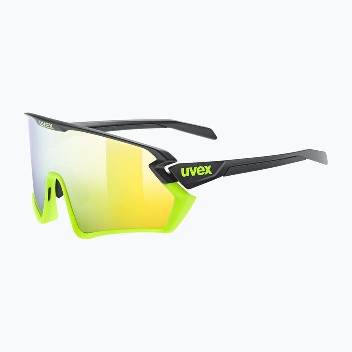UVEX Sportstyle 231 2.0 fekete sárga matt/sárga tükör kerékpáros szemüveg 53/3/026/2616 5