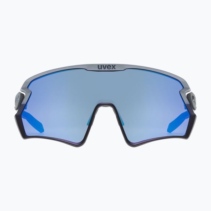 UVEX Sportstyle 231 2.0 rhino deep space matt/tükör kék kerékpáros szemüveg 53/3/026/5416 6