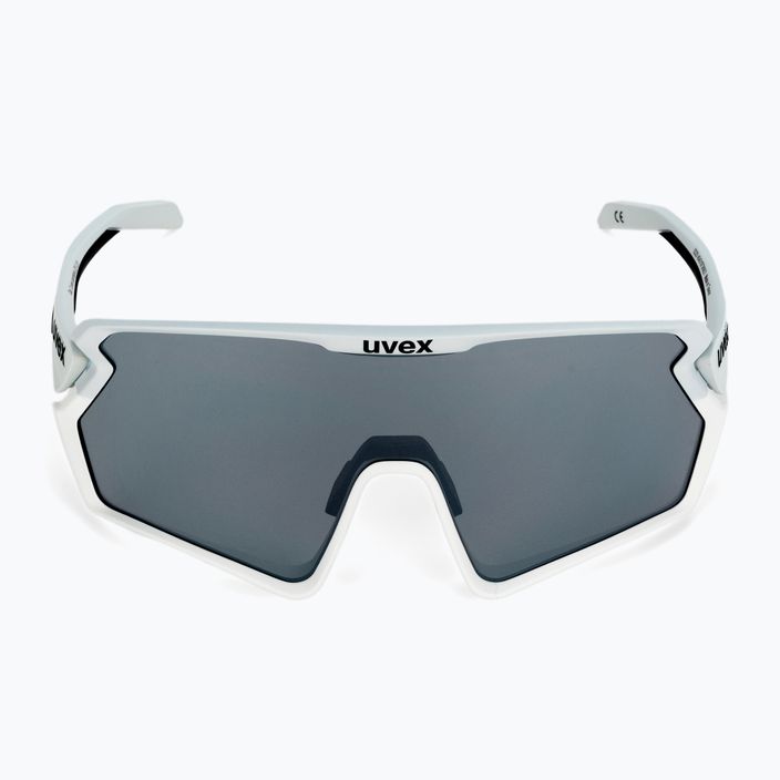 UVEX Sportstyle 231 2.0 felhő fehér matt/tükör ezüst kerékpáros szemüveg 53/3/026/8116 3