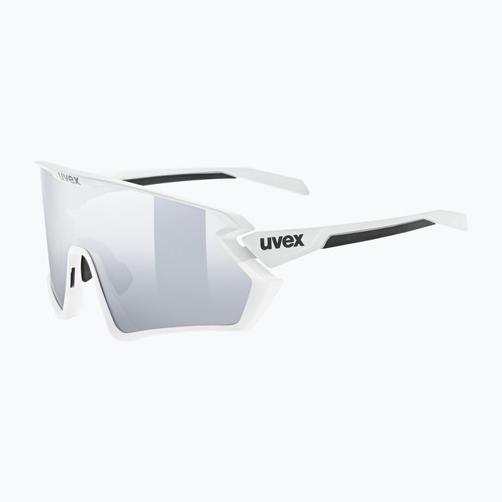 UVEX Sportstyle 231 2.0 felhő fehér matt/tükör ezüst kerékpáros szemüveg 53/3/026/8116 5