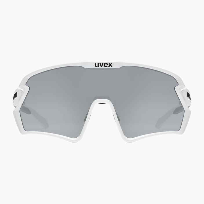 Kerékpáros szemüveg UVEX Sportstyle 231 2.0 Set fehér fekete matt/tükör ezüst 53/3/027/8216 7