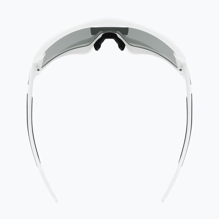 Kerékpáros szemüveg UVEX Sportstyle 231 2.0 Set fehér fekete matt/tükör ezüst 53/3/027/8216 9