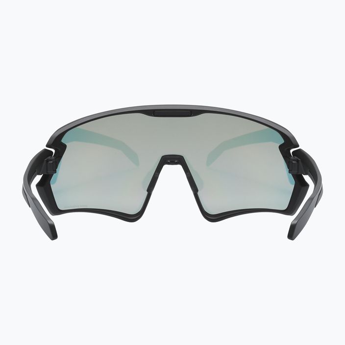 UVEX Sportstyle 231 2.0 P fekete matt/tükör piros kerékpáros szemüveg 53/3/029/2230 9