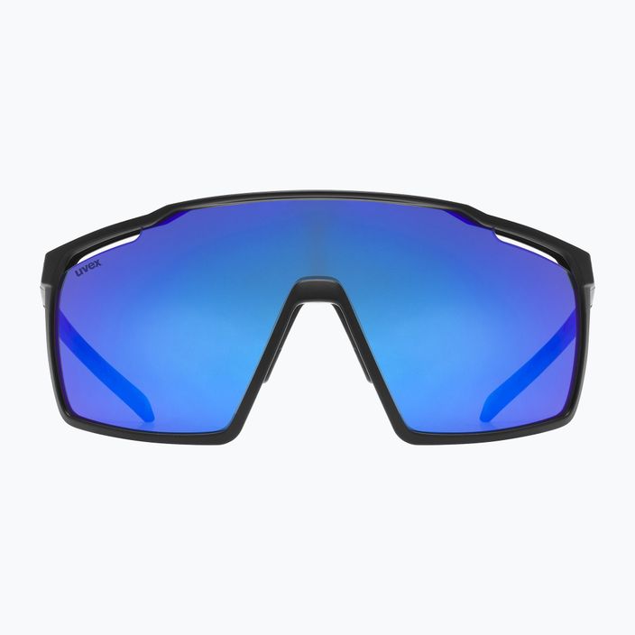 UVEX Mtn Perform fekete kék matt/tükörkék napszemüveg 53/3/039/2416 6