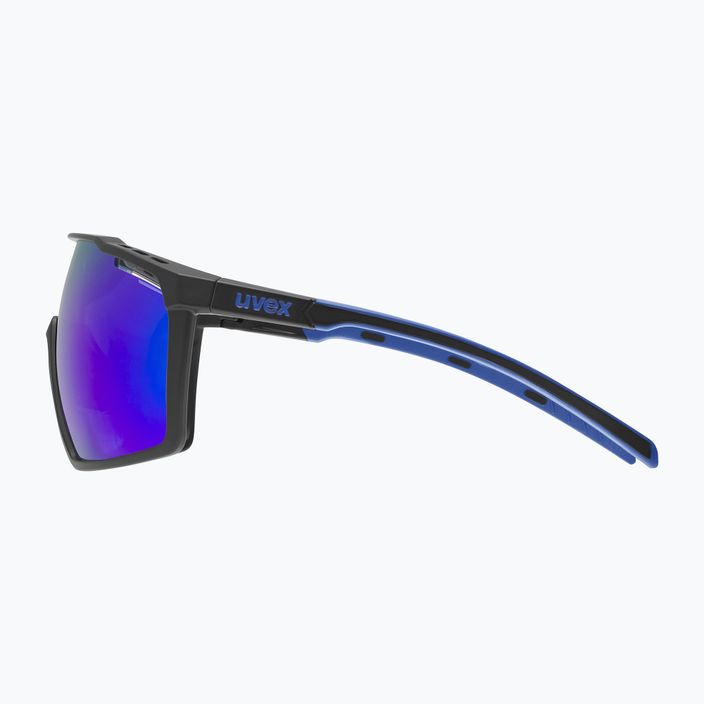 UVEX Mtn Perform fekete kék matt/tükörkék napszemüveg 53/3/039/2416 7