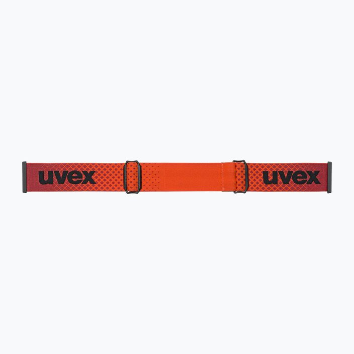 UVEX Evidnt Attract CV S2 síszemüveg fekete matt/tükör piros/kontr narancssárga/tiszta 4