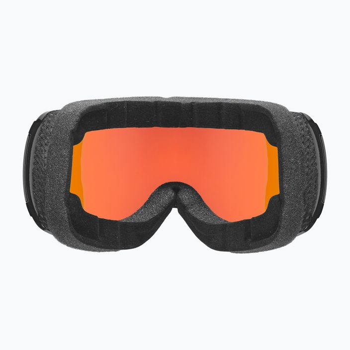 UVEX Downhill 2100 CV S2 síszemüveg fekete fényes/tükrös skarlátvörös/colorvision narancssárga 7