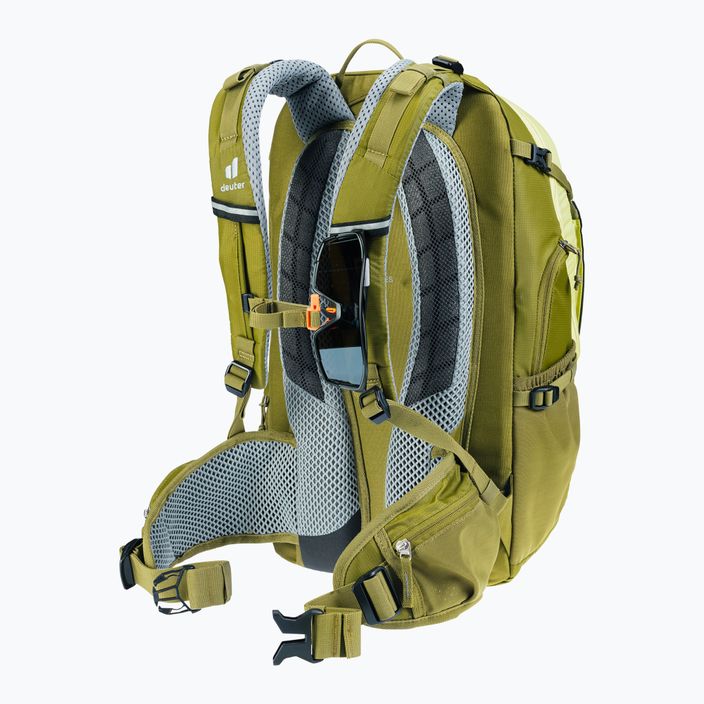 kerékpáros hátizsák  deuter Trans Alpine 24 l sprout/cactus 7