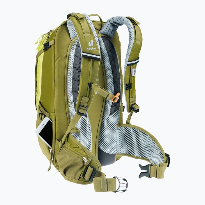 kerékpáros hátizsák  deuter Trans Alpine 24 l sprout/cactus 8