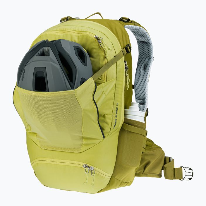 kerékpáros hátizsák  deuter Trans Alpine 24 l sprout/cactus 9