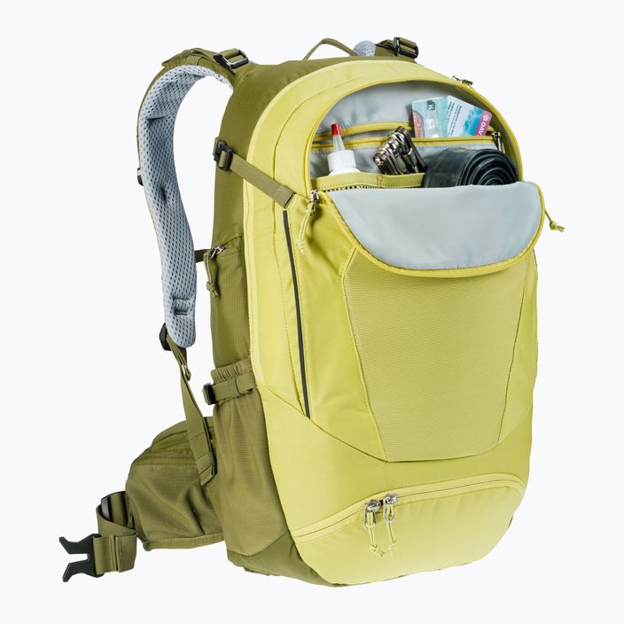 kerékpáros hátizsák  deuter Trans Alpine 24 l sprout/cactus 10