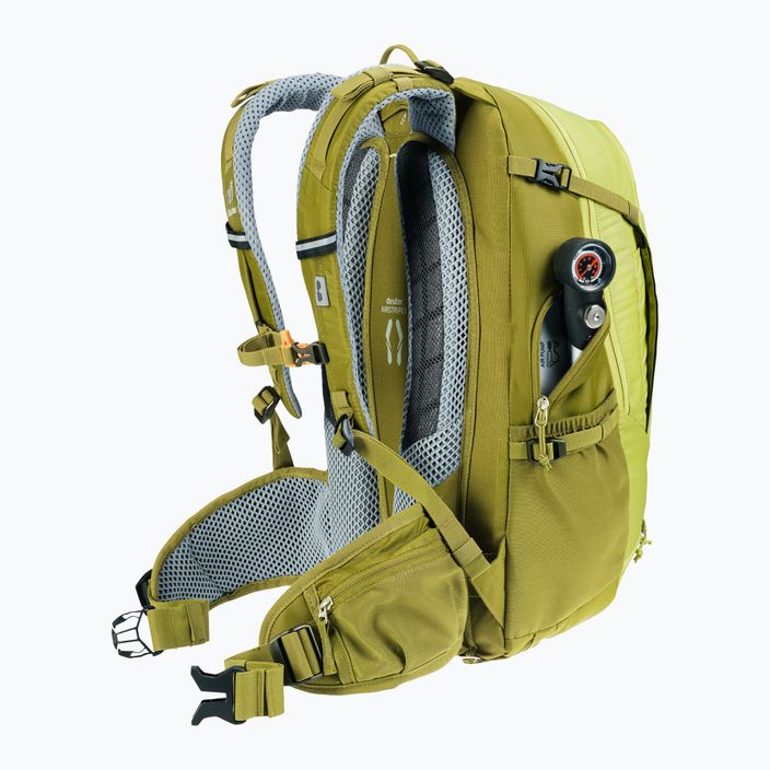 kerékpáros hátizsák  deuter Trans Alpine 24 l sprout/cactus 12