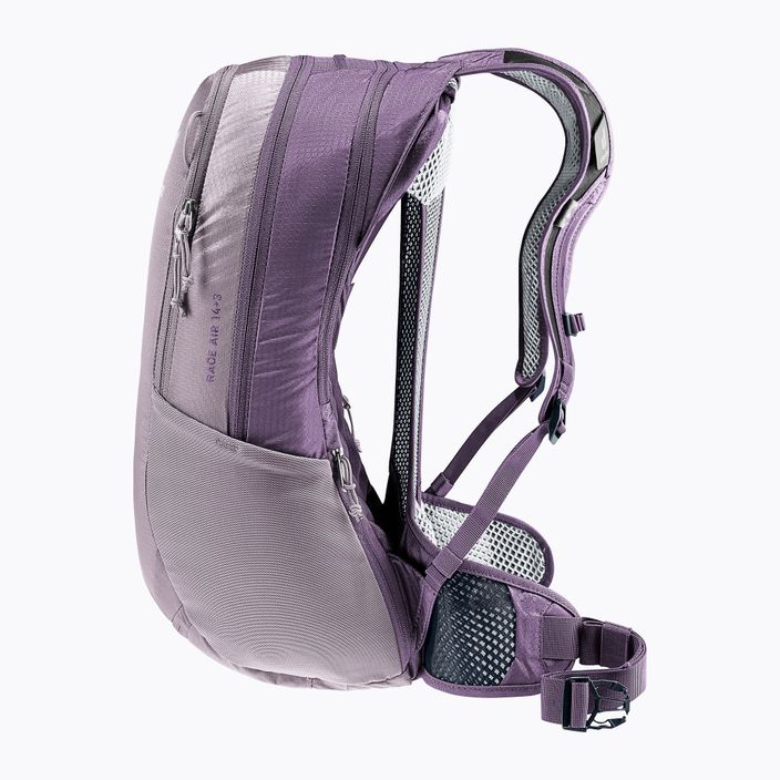 kerékpáros hátizsák  deuter Race Air 14 + 3 l lavender/purple 8
