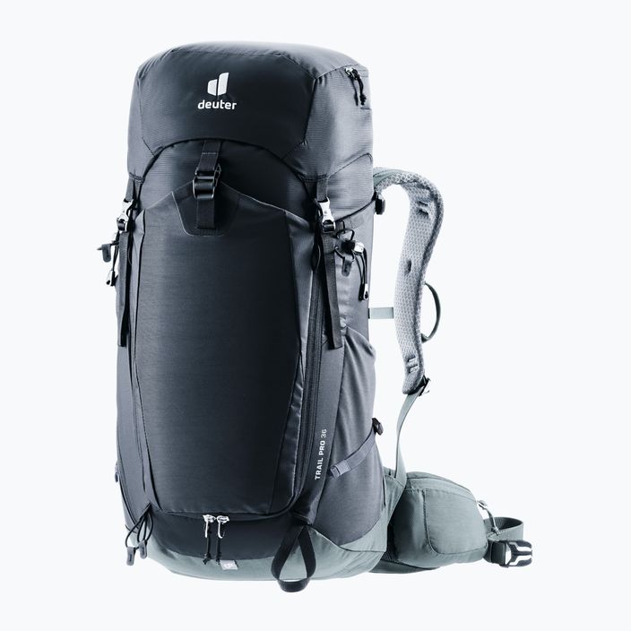 Deuter Trail Pro 36 l fekete/halvány fekete túra hátizsák 2