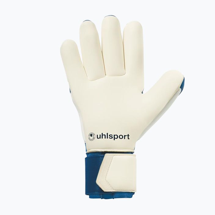 Uhlsport Hyperact Absolutgrip Finger Surround kapuskesztyű kék-fehér 101123401 5