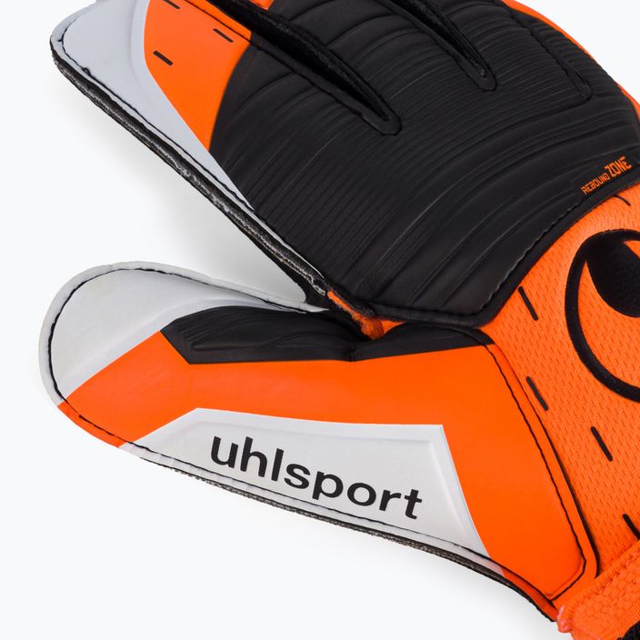 Uhlsport Soft Resist+ kapuskesztyű narancssárga és fehér 101127501 3