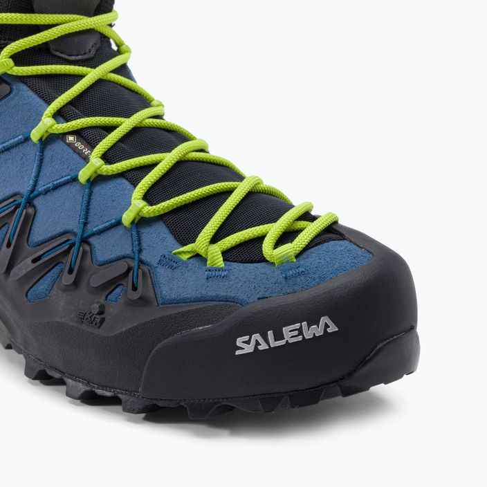 Férfi Salewa Wildfire Edge Mid GTX közelítő cipő kék 00-0000061350 7