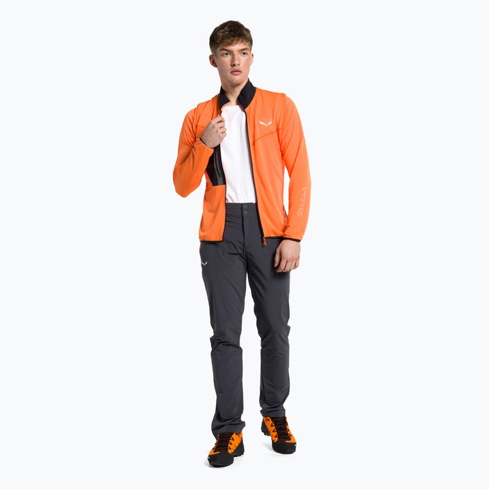 Férfi Salewa Pedroc fleece pulóver narancssárga 00-0000027719 2
