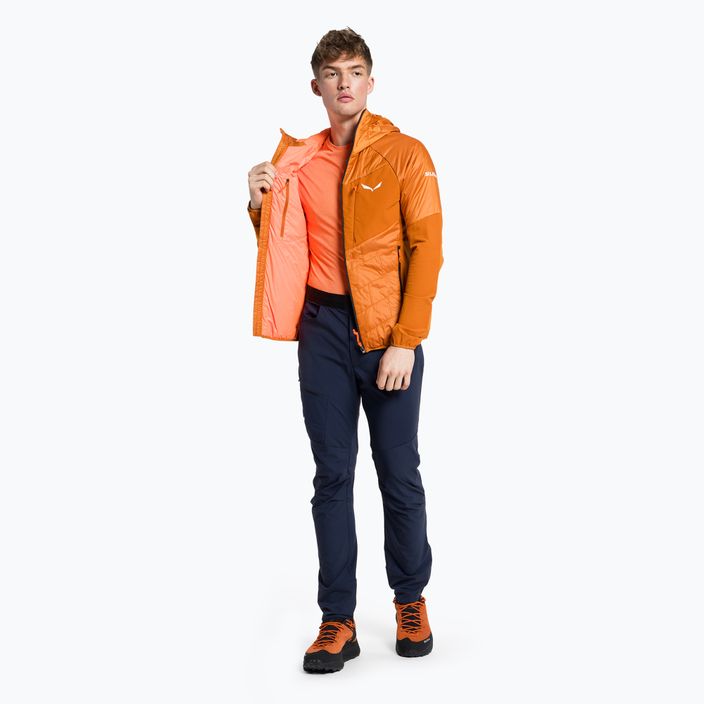 Salewa Ortles Hybrid TWR férfi kabát narancssárga 00-0000027187 2