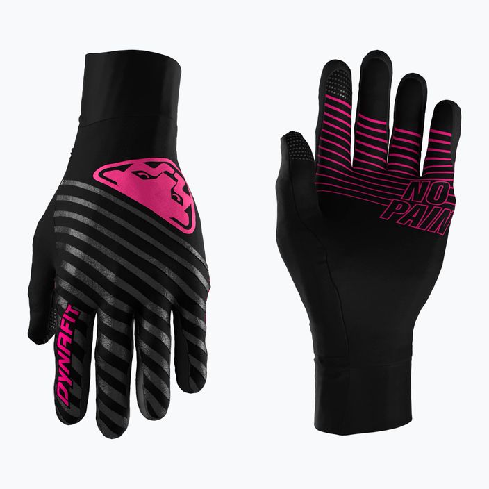 Futókesztyű DYNAFIT Alpine Reflective black out pink glo