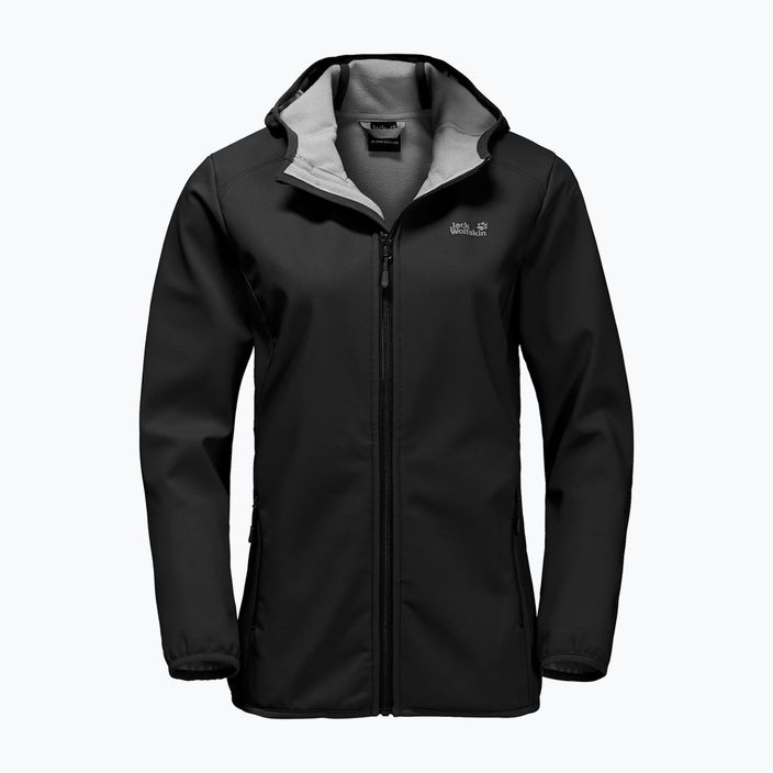 Jacket Jack Wolfskin Northern Point női softshell kabát fekete 1304011_6001_001_001