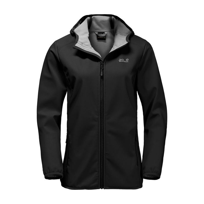 Jacket Jack Wolfskin Northern Point női softshell kabát fekete 1304011_6001_001_001 2