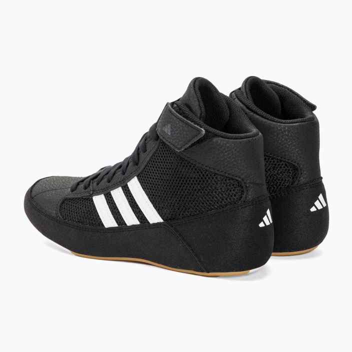adidas Havoc gyermek bokszcipő fekete/fehér 3
