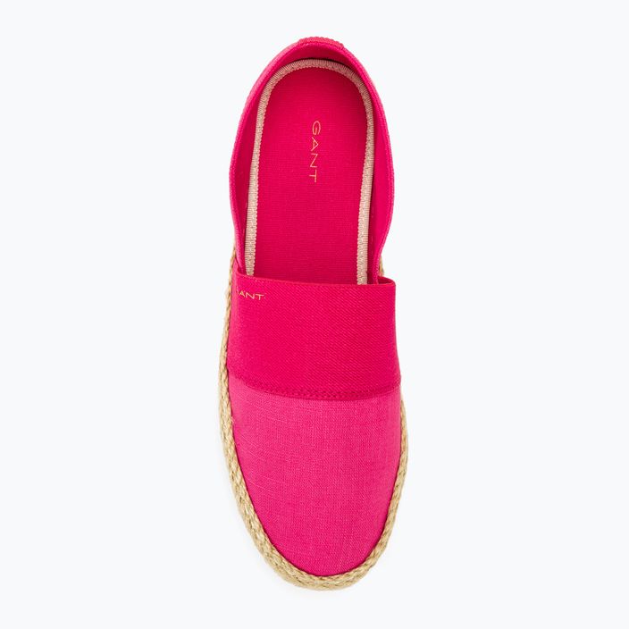 Női cipő GANT Raffiaville hot pink 5