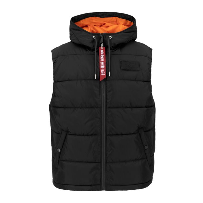 Férfi Alpha Industries kapucnis puffer FD fekete 2