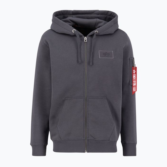 Alpha Industries férfi Back Print Zip szürke szürke melegítőfelső