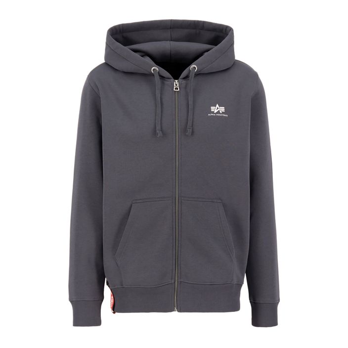 Alpha Industries férfi Basic Zip SL szürke szürke melegítőfelső 2