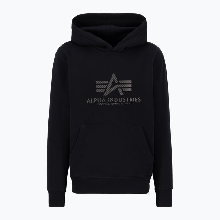 Férfi Alpha Industries Basic Carbon Hoody fekete 3