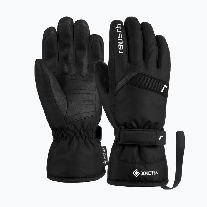 Reusch Flash Gore-Tex gyermek síelő kesztyű fekete/fehér