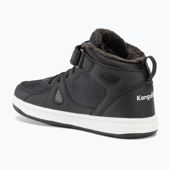 KangaROOS K-CP Kalley II EV jet black / acélszürke gyermekcipő 3