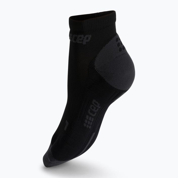 CEP Low-Cut 3.0 női futó kompressziós zokni fekete WP4AVX2 2