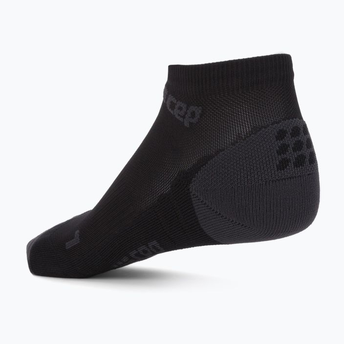 CEP Low-Cut 3.0 férfi futó kompressziós zokni fekete WP5AVX2 2