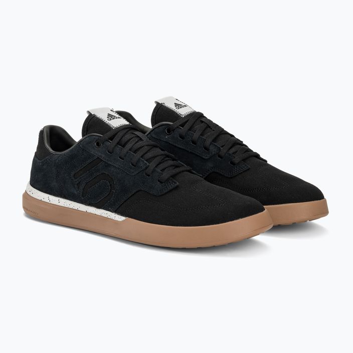 Férfi platform kerékpáros cipő adidas FIVE TEN Sleuth core black/core black/gum m2 5