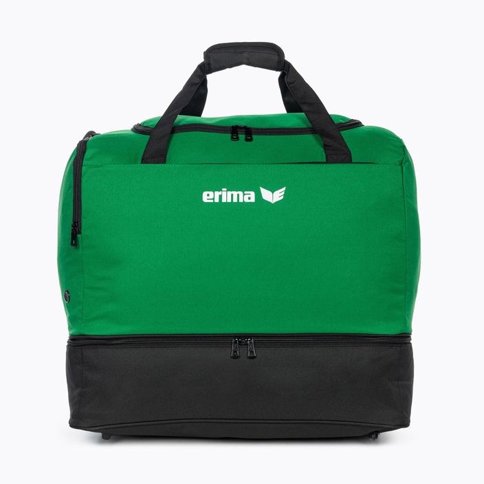 Sporttáska ERIMA Team Sports Bag With Bottom Compartment 65 l emerald