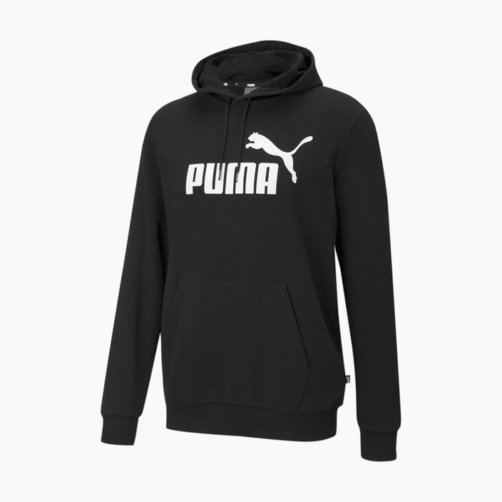 Férfi pulóver  PUMA Essentials Big Logo Hoodie TR puma black 4
