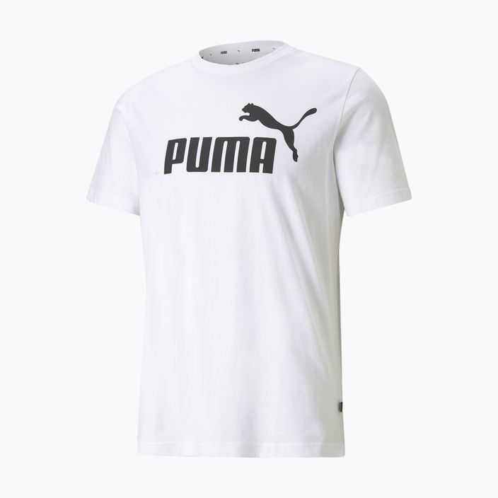 Férfi PUMA Ess Logo Tee puma fehér