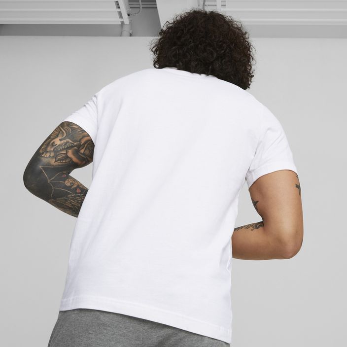 Férfi PUMA Ess Logo Tee puma fehér 5