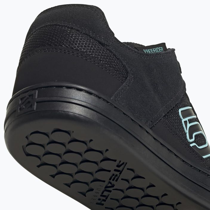 Női platform kerékpáros cipő adidas FIVE TEN Freerider core black/acid mint/core black 11