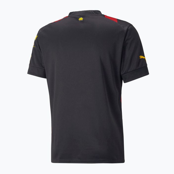 Férfi futball mez Puma Mcfc Away Jersey Replica fekete és piros 765722 8