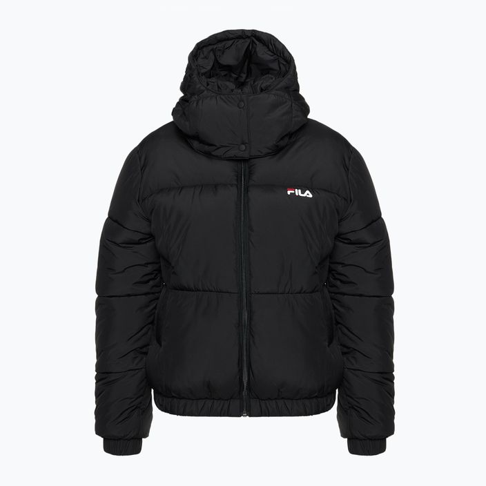 Női FILA Buchen Cropped Puffer Jacket fekete